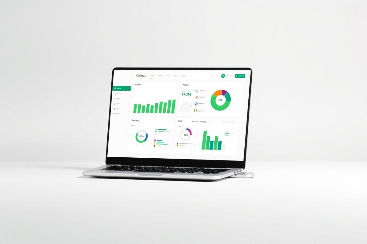 Notebook exibindo o painel de indicadores do CISERP